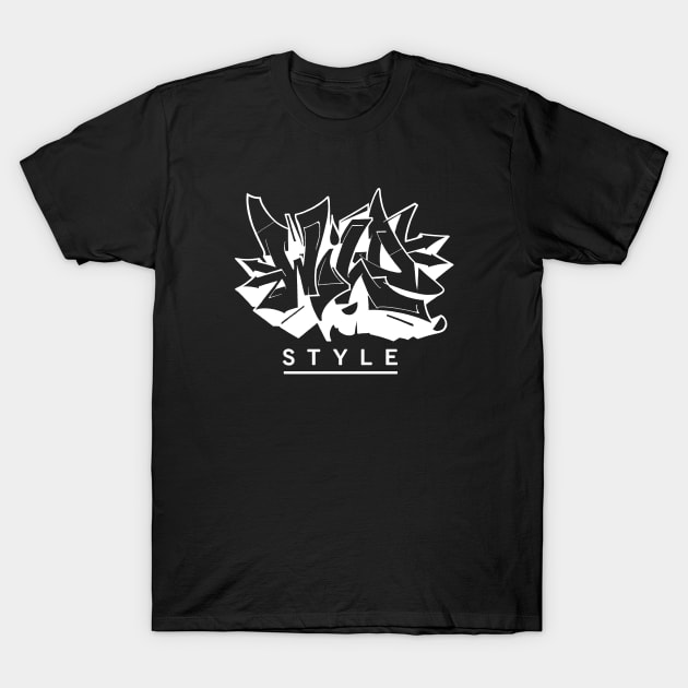 wild style graffiti T-Shirt by 2wear Grafix